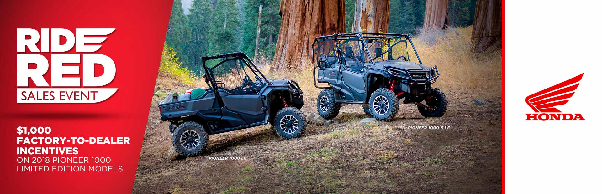 Honda: Red Ride Sales Event